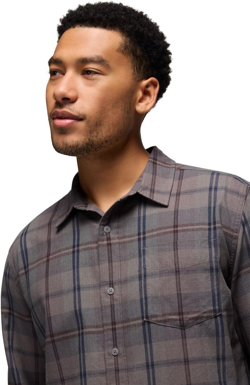 Los Feliz Flannel Shirt - Slim - Mens - pewter 1