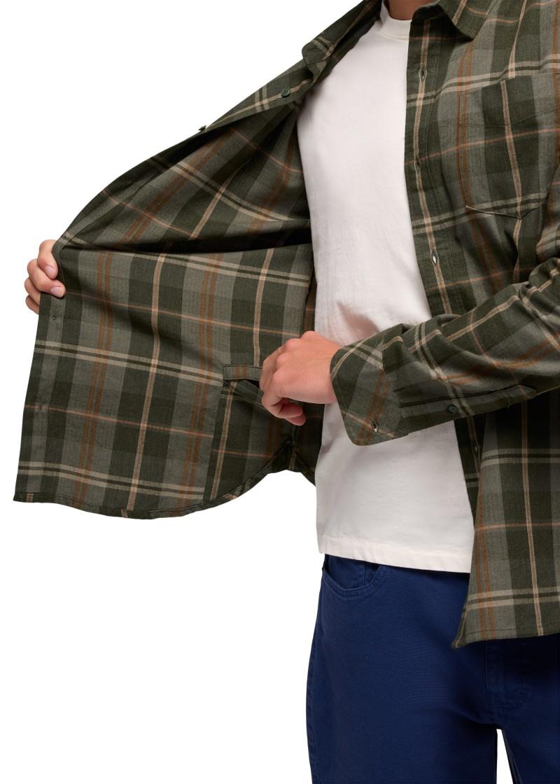 Los Feliz Flannel Shirt - Slim - Mens - spruce 1