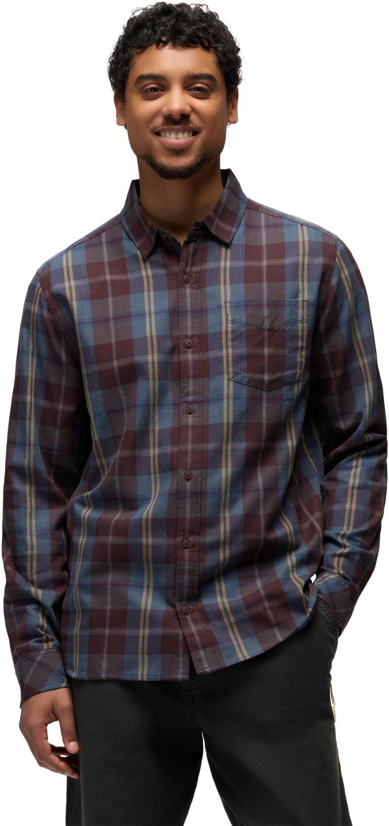 Los Feliz Flannel Shirt - Standard - Mens - cacao 1