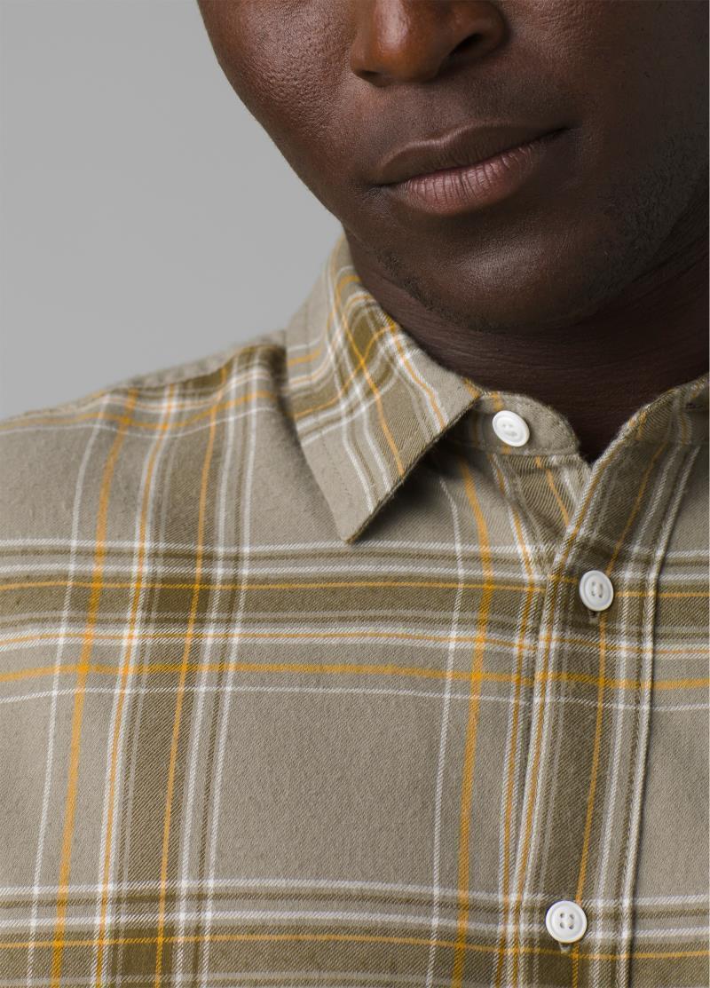 Los Feliz Flannel Shirt - Standard - Mens - sage 1