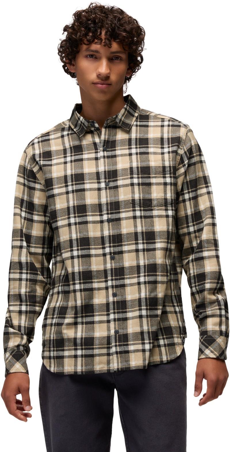 Los Feliz Flannel Shirt - Standard - Mens - stone 1