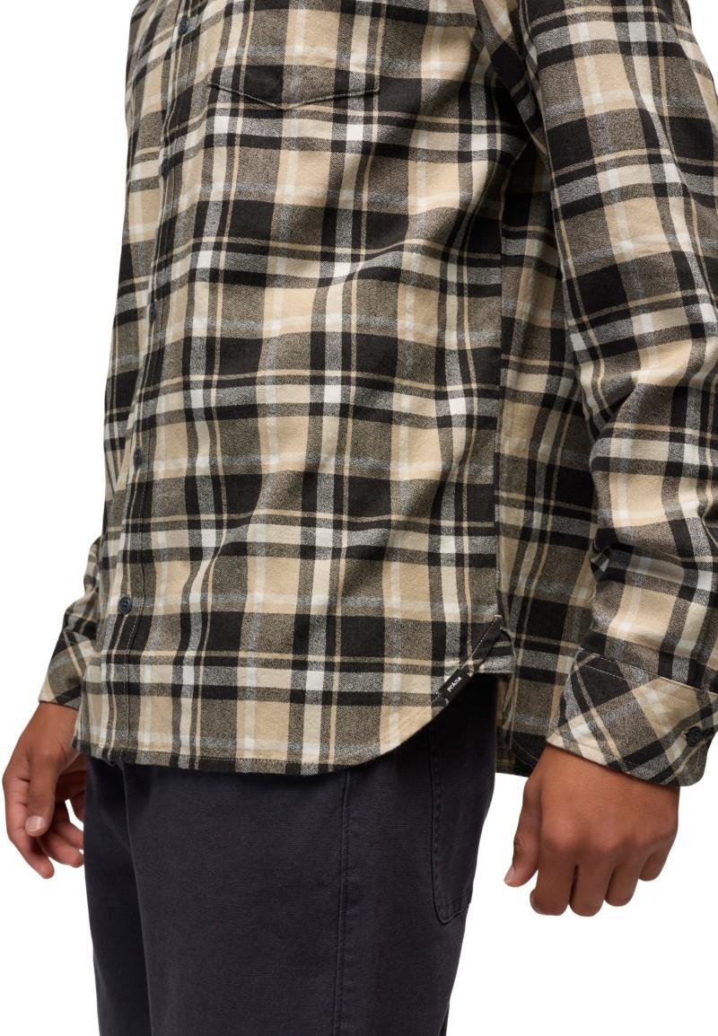 Los Feliz Flannel Shirt - Standard - Mens - stone 1