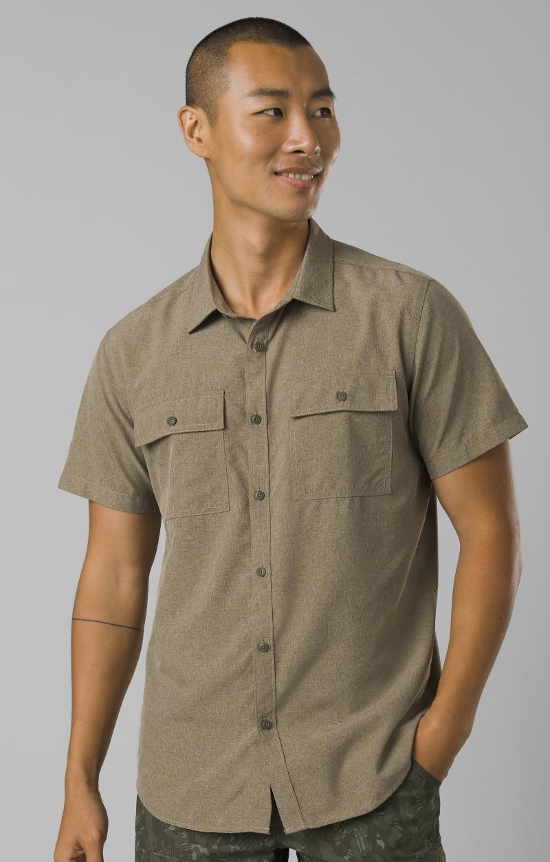 Lost Sol SS Shirt - Standard - Mens - Peat Heather 2