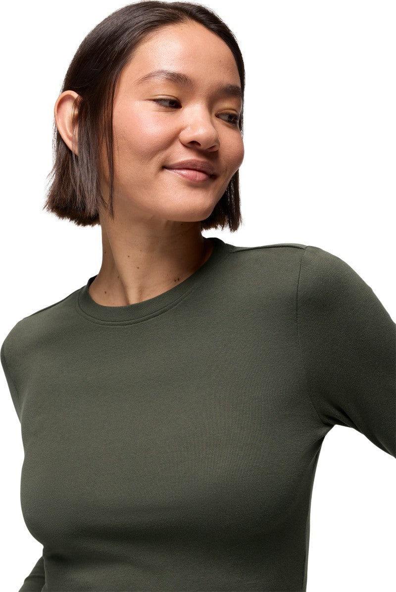 Lotus LS Tee - Womens - spruce 1