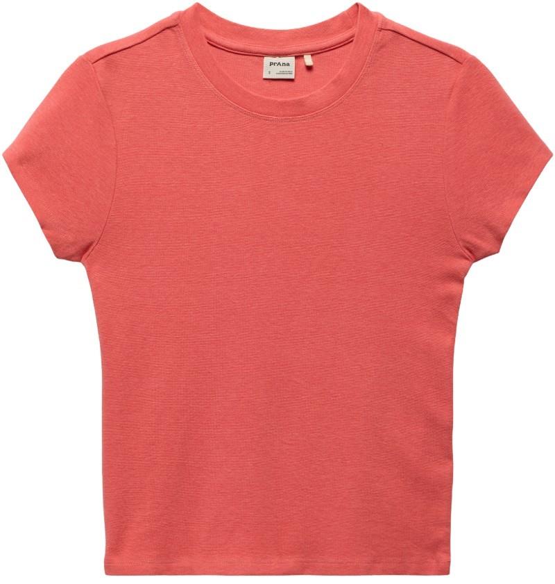 Lotus SS Tee - Womens - guava 1