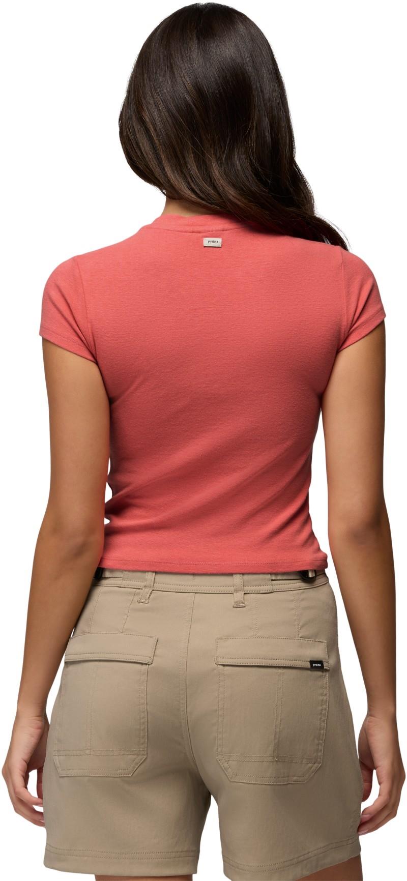 Lotus SS Tee - Womens - guava 1