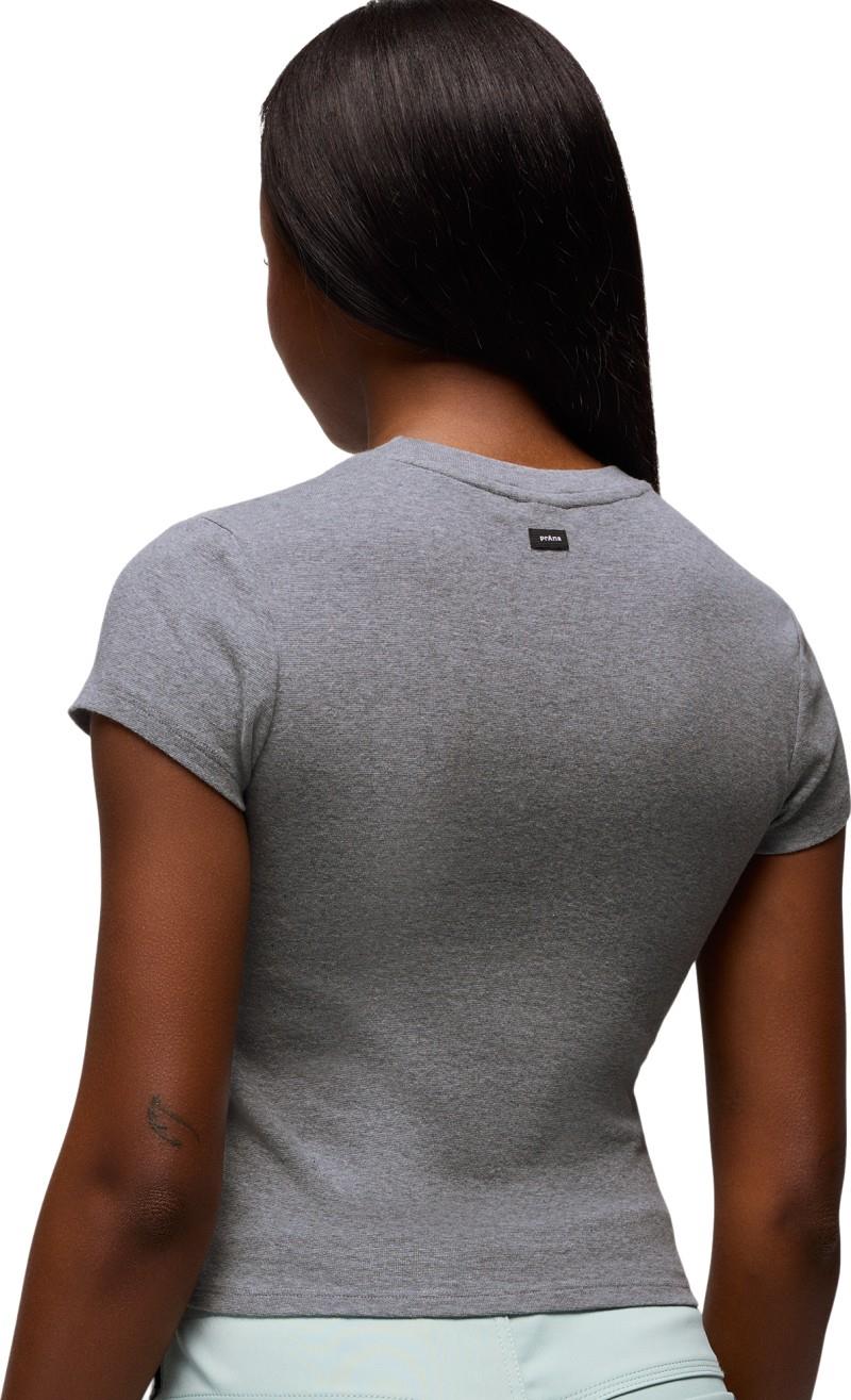Lotus SS Tee - Womens - heather grey 1