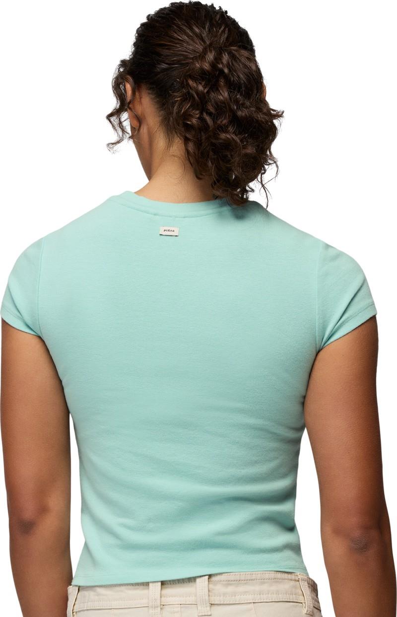 Lotus SS Tee - Womens - sea glass 1