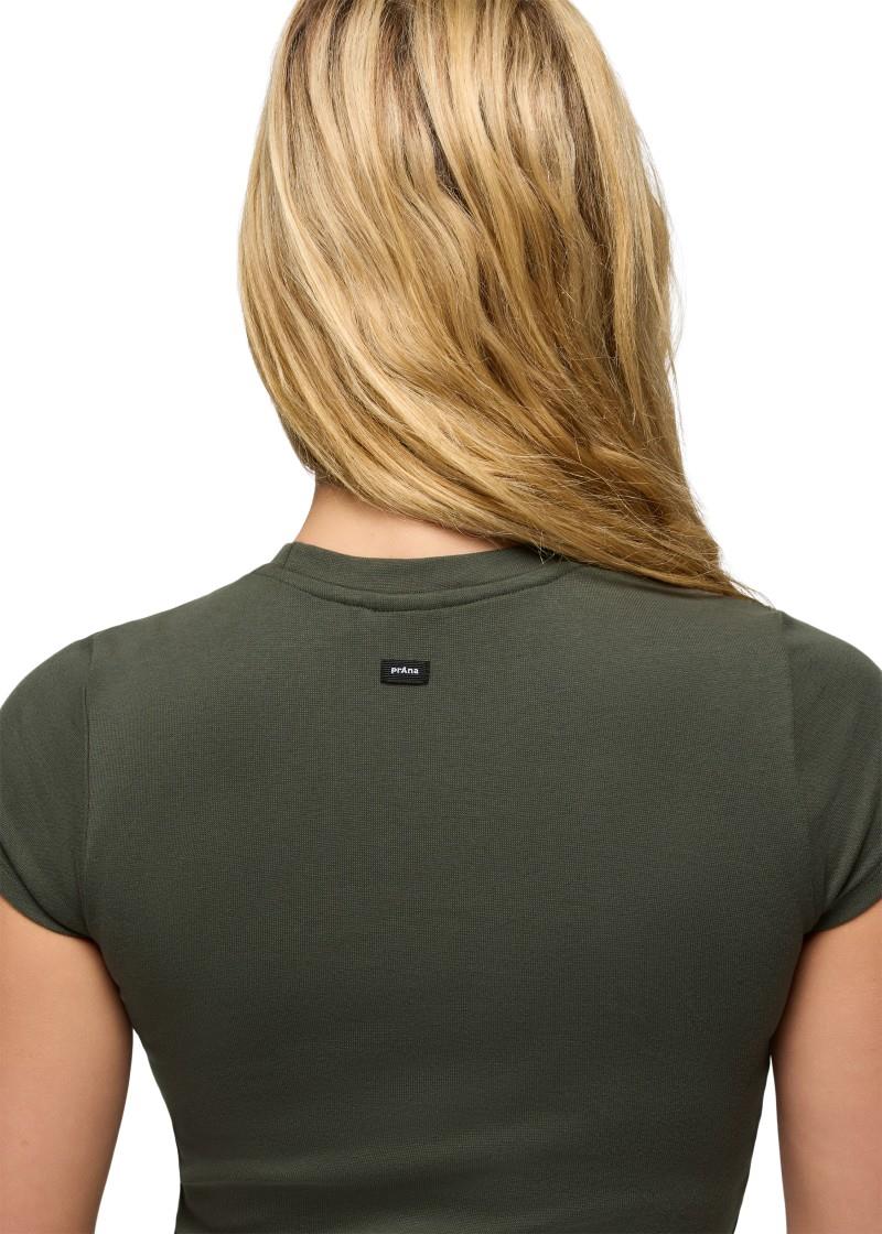 Lotus SS Tee - Womens - spruce 1