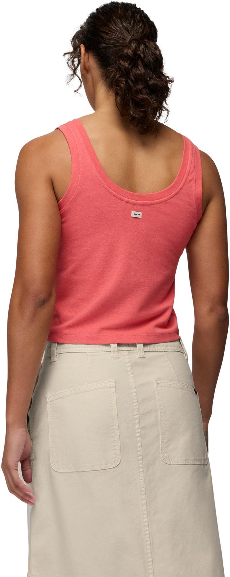 Lotus Tank Top - Womens - guava 1