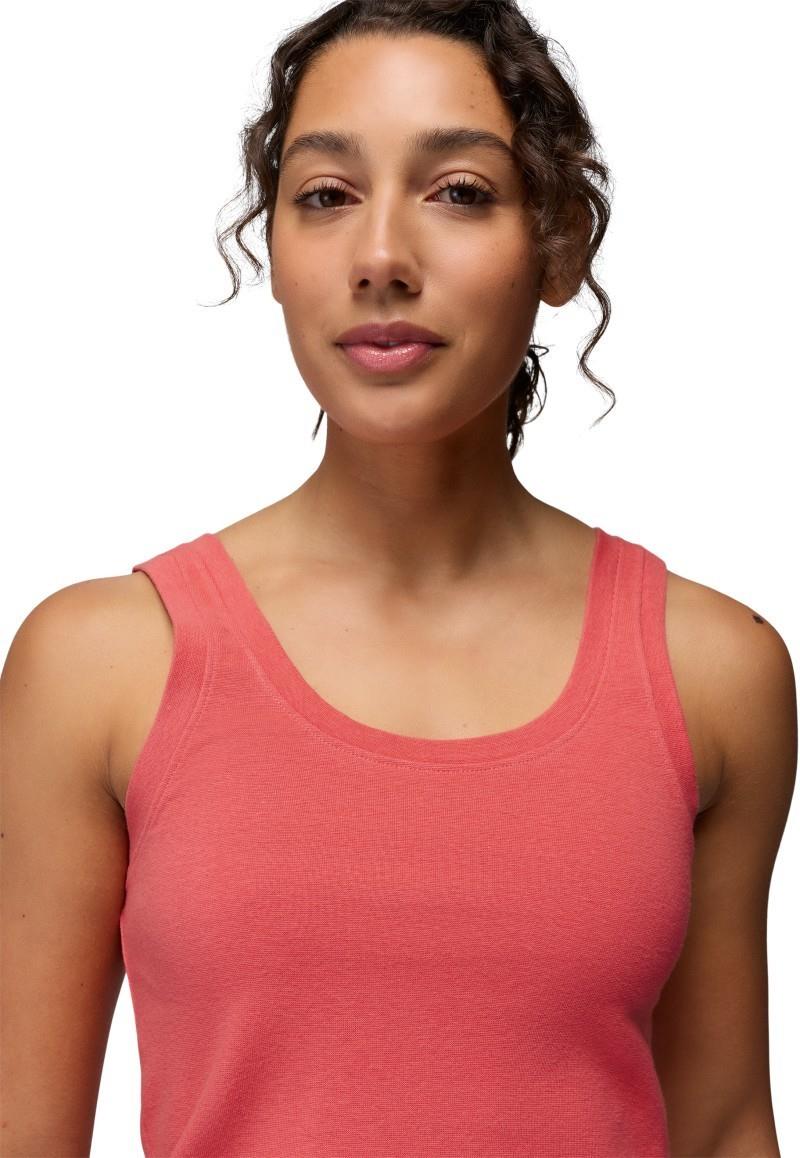 Lotus Tank Top - Womens - guava 1