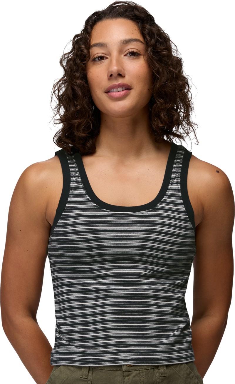 Lotus Tank Top - Womens - nautical stripe 1