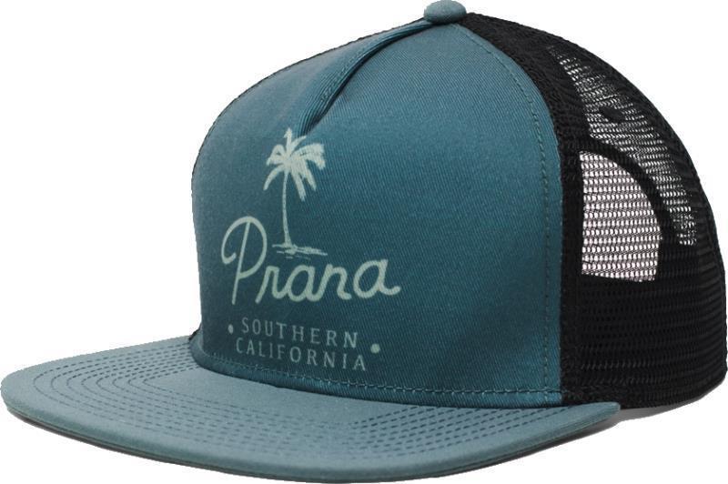 Lower Pines Flat Brim - Grey Blue prAna Palm 1
