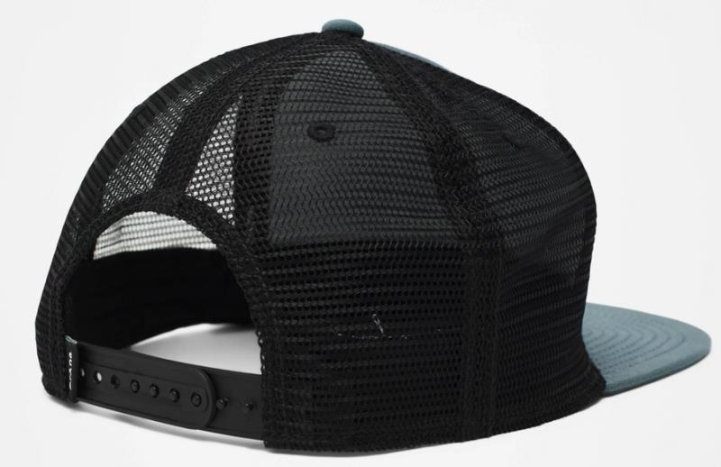 Lower Pines Flat Brim - Grey Blue prAna Palm 2