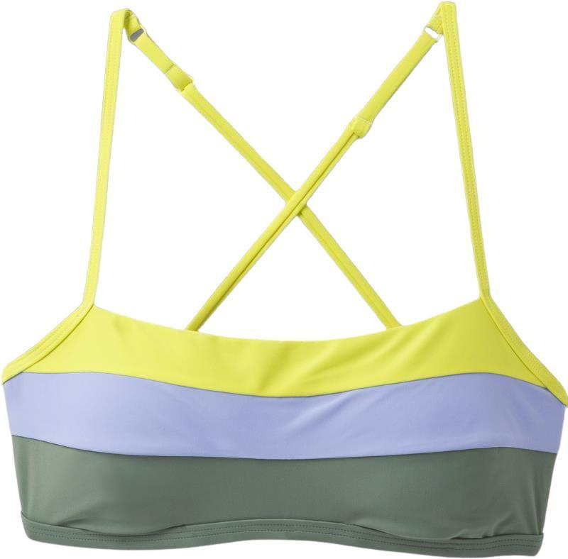 Lurisia Top - Womens - army green colorblock 1