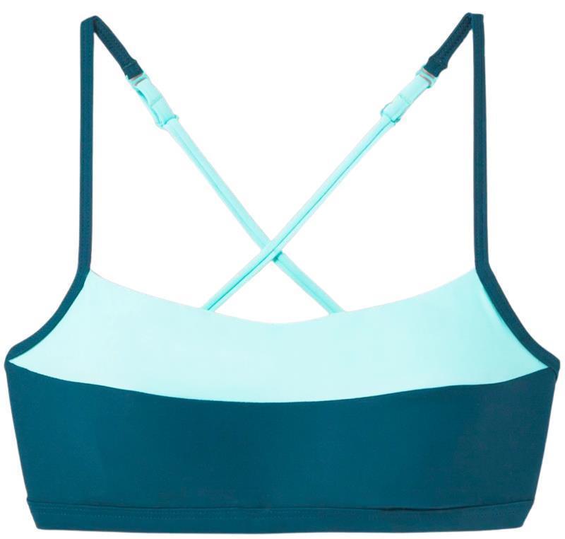 Lurisia Top - Womens - deep verde colorblock 1