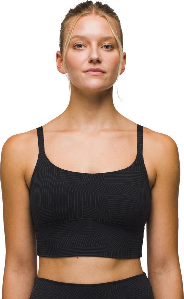 Luxara Bralette - Charcoal Linea 2