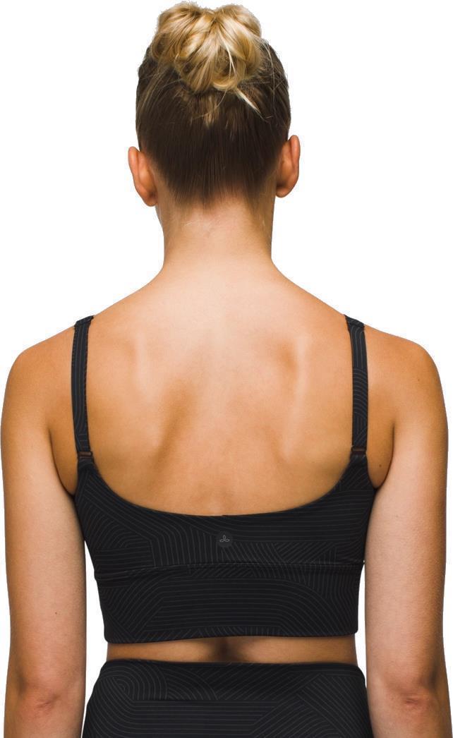 Luxara Bralette - Charcoal Linea 3