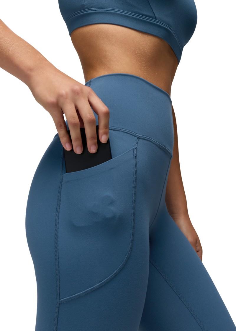 Luxara Pocket Leggings - Womens - bluff blue 1