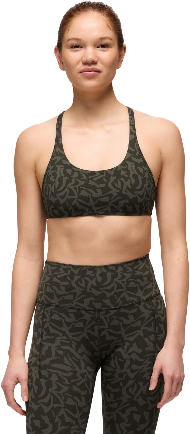 Luxara Racerback Bra - almond sea spray 1