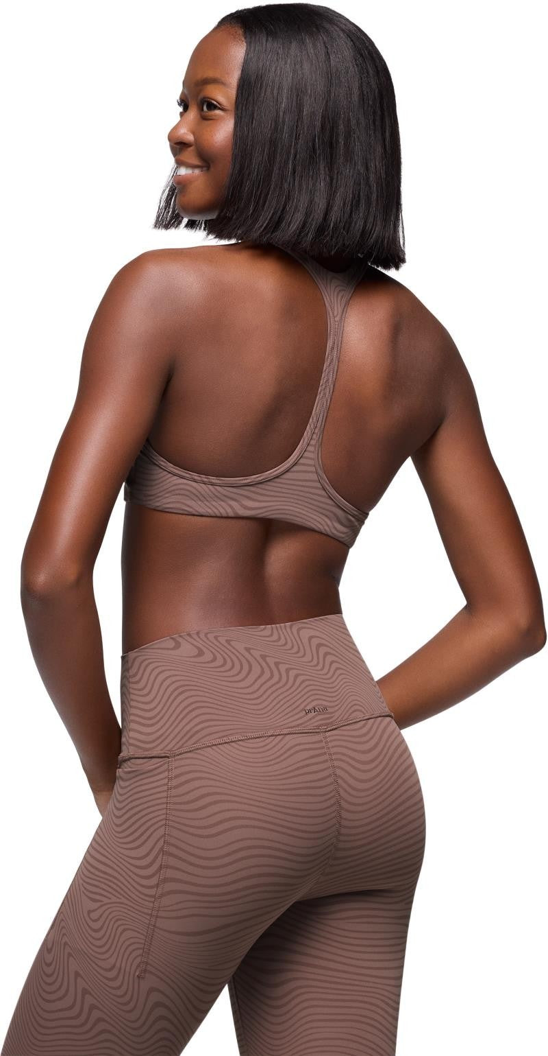 Luxara Racerback Bra - carob wavee 1
