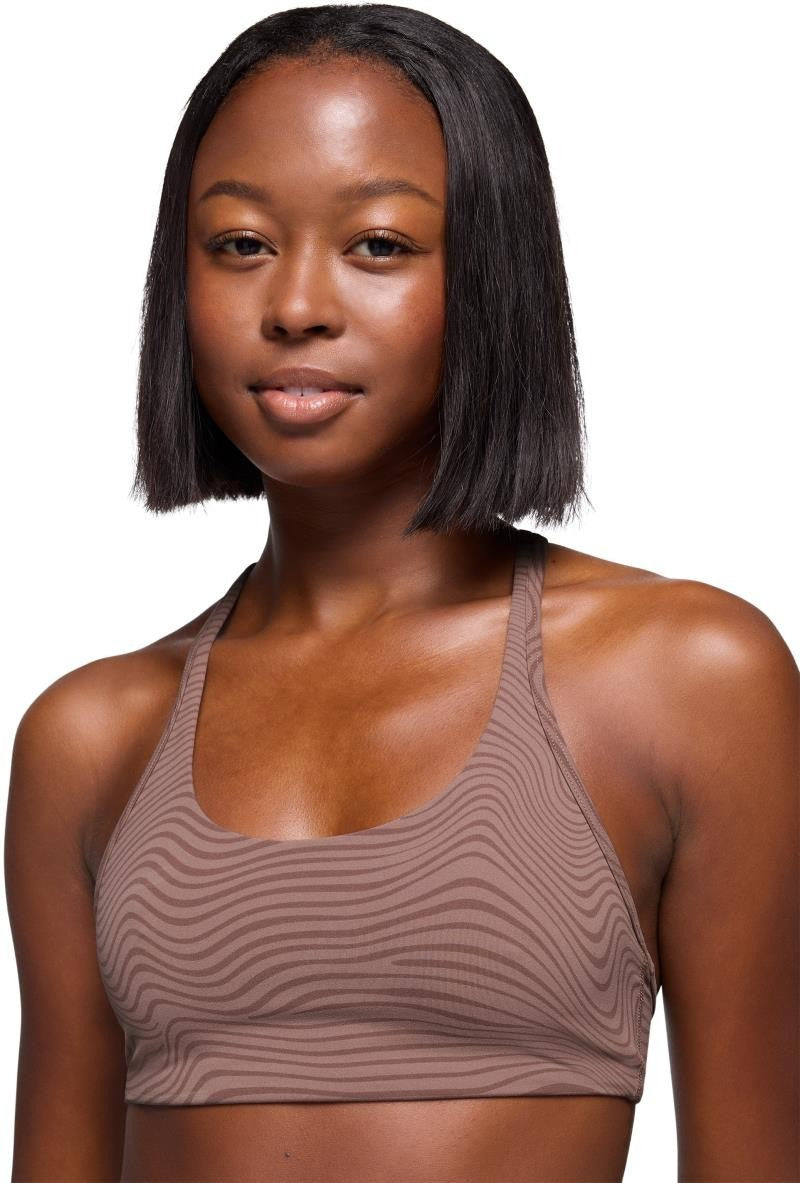 Luxara Racerback Bra - carob wavee 1