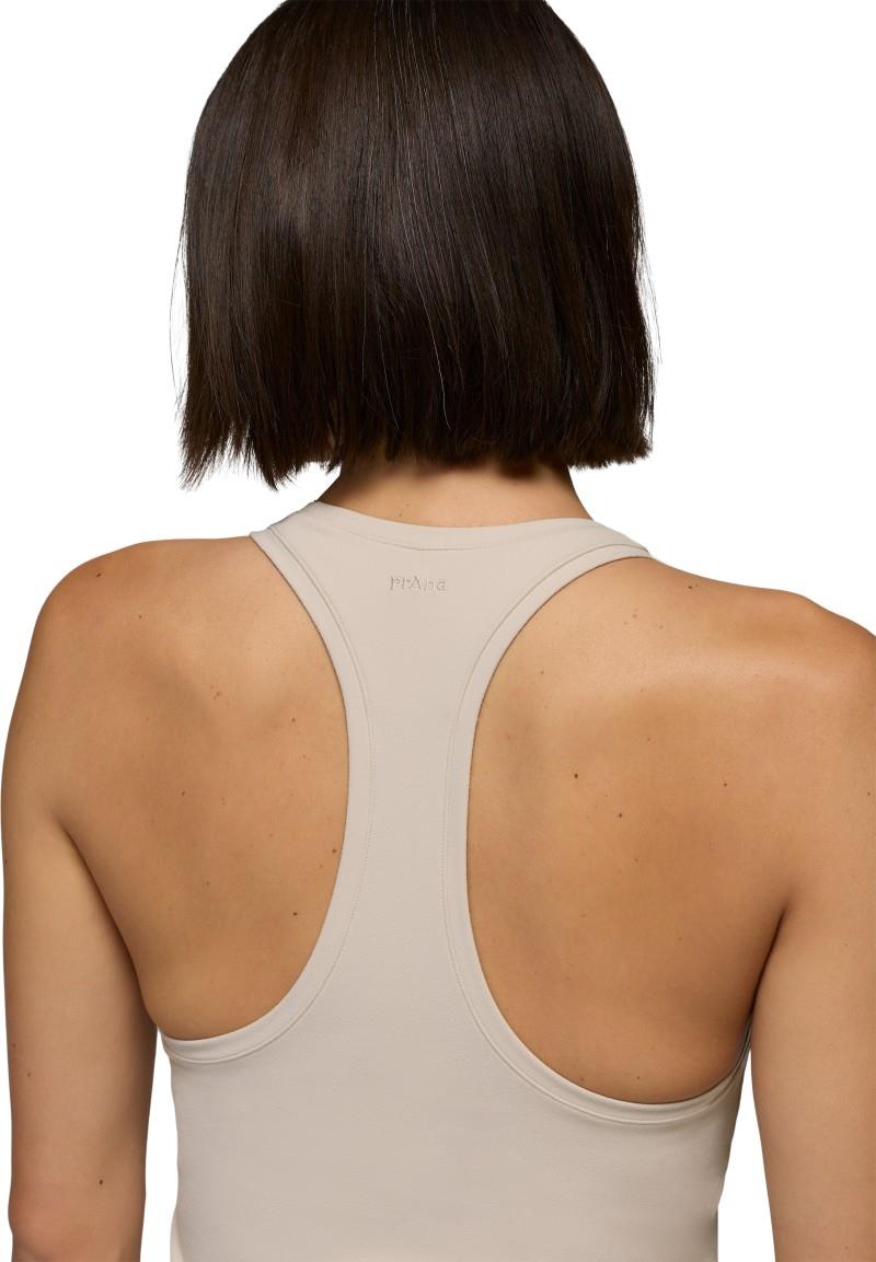 Luxara Racerback Long Tank - Womens - almond 1