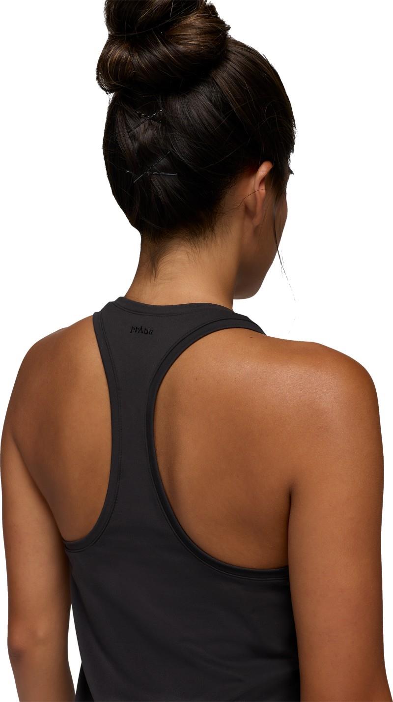 Luxara Racerback Long Tank - Womens - black 1