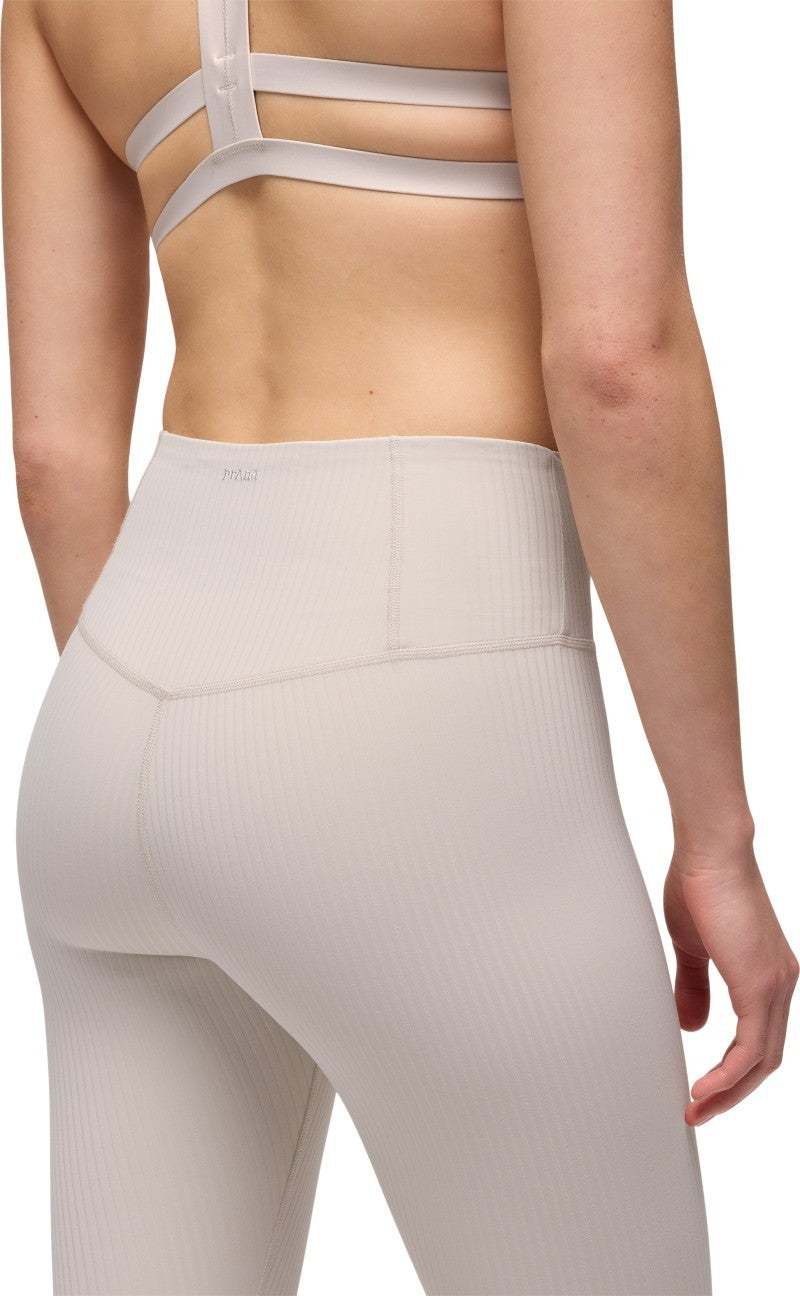 Luxara Rib 7/8 Leggings - Womens - almond 1