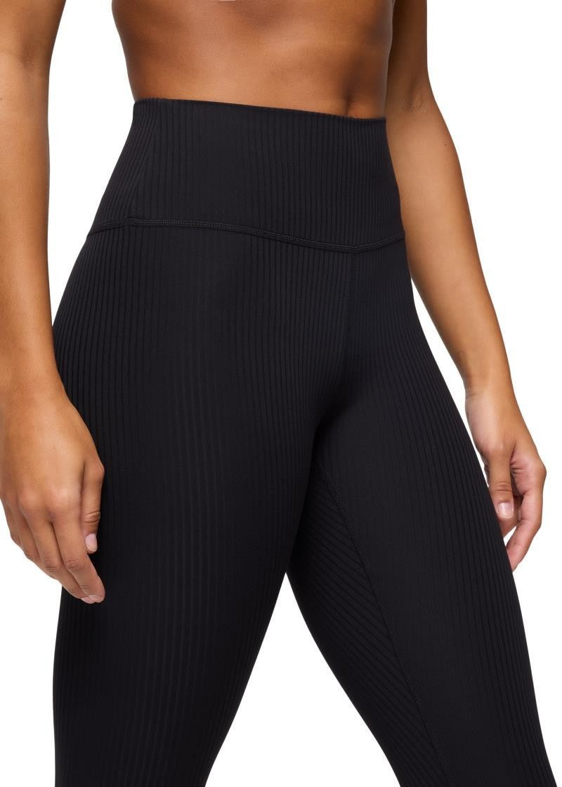 Luxara Rib 7/8 Leggings - Womens - black 1