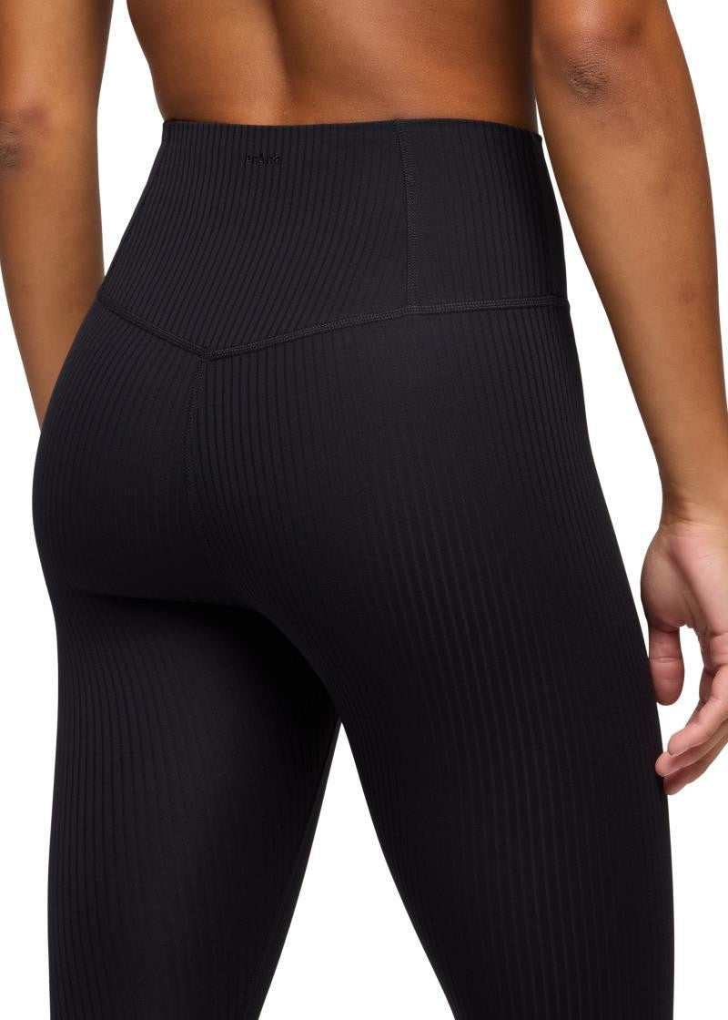 Luxara Rib 7/8 Leggings - Womens - black 1