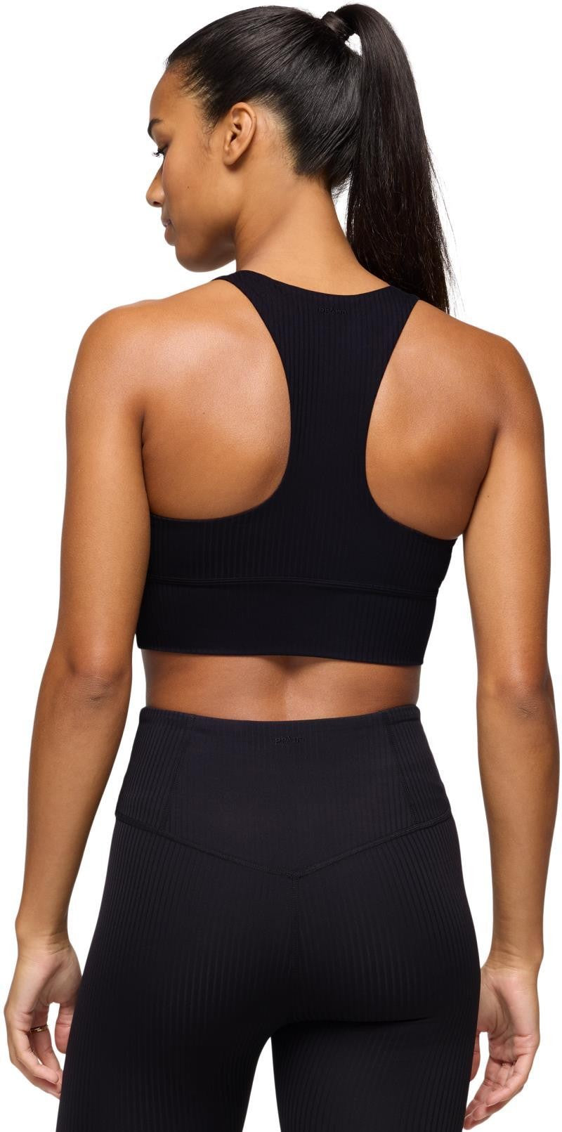 Luxara Rib Racerback Bralette - black 1