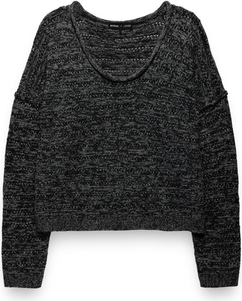 Malibu Lagoon Sweater - Womens - black marl 1