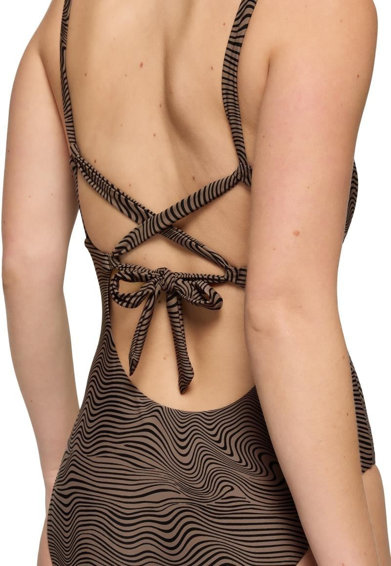 Mallorca One Piece - Womens - black wavee 1