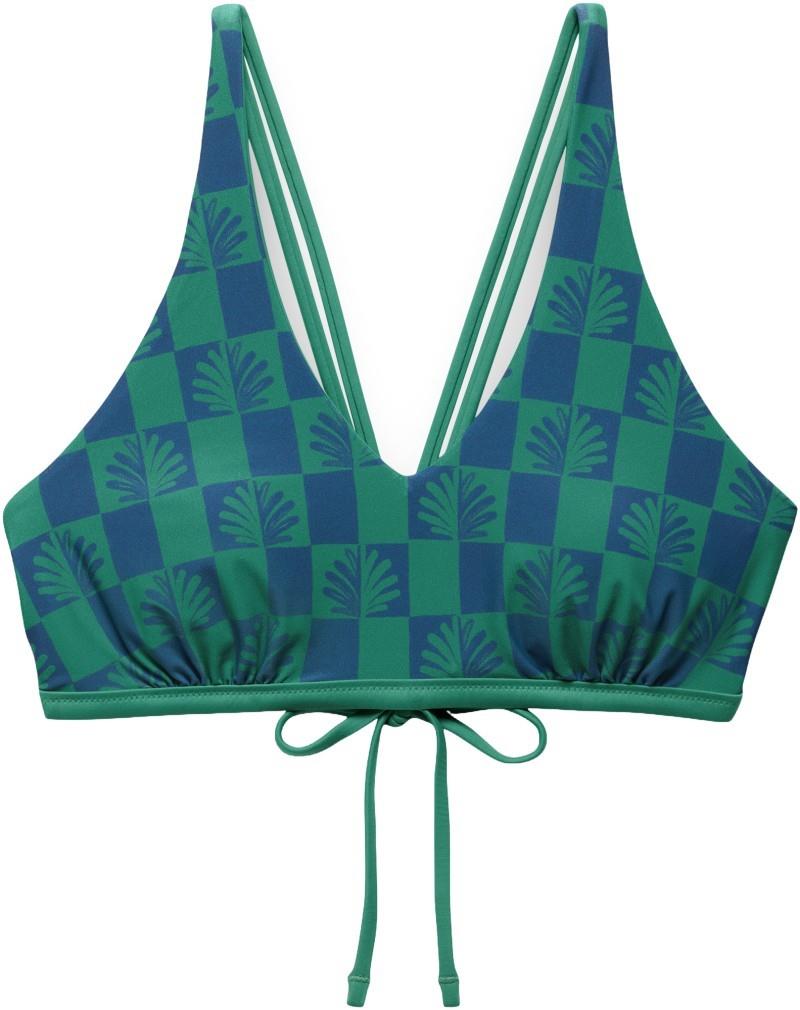 Mallorca Reversible Top - Womens - bluff blue checker 1