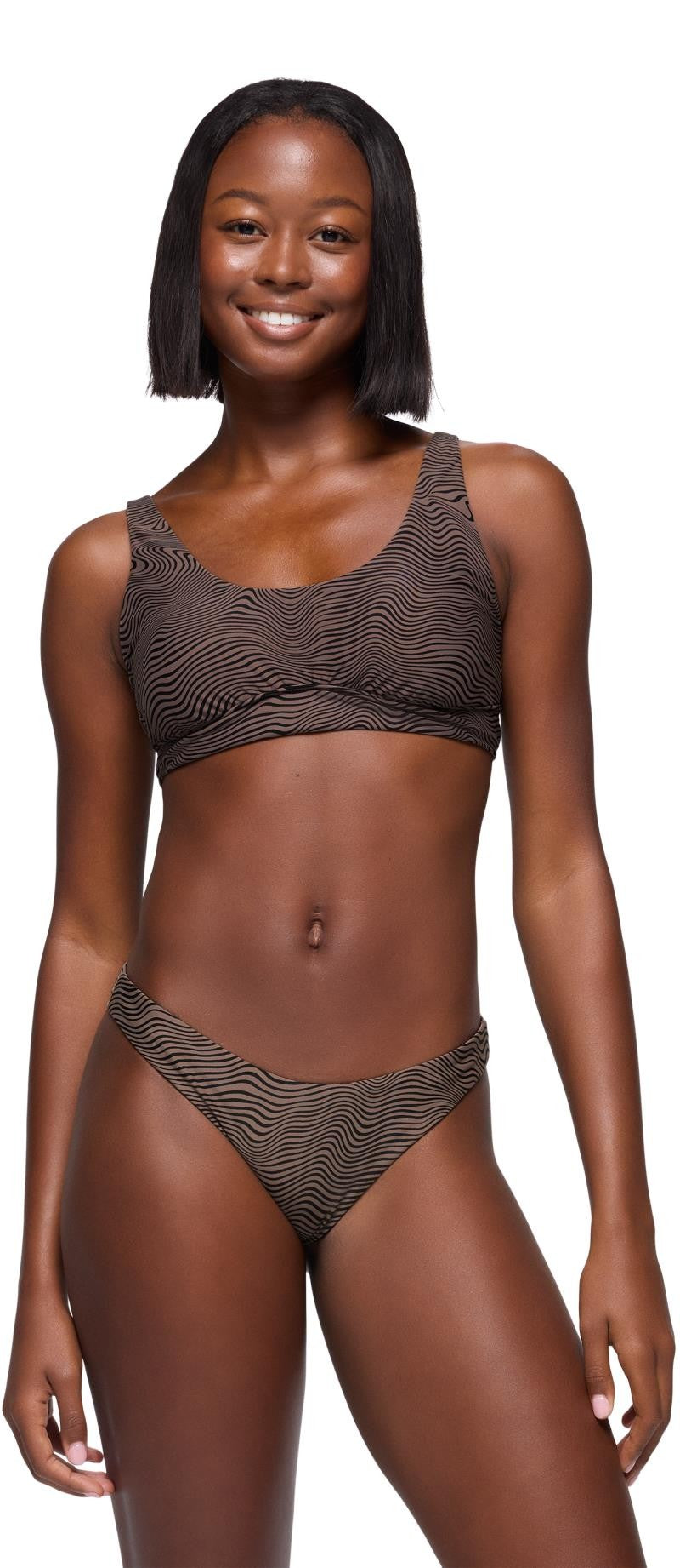 Mallorca Top - Womens - black wavee 1