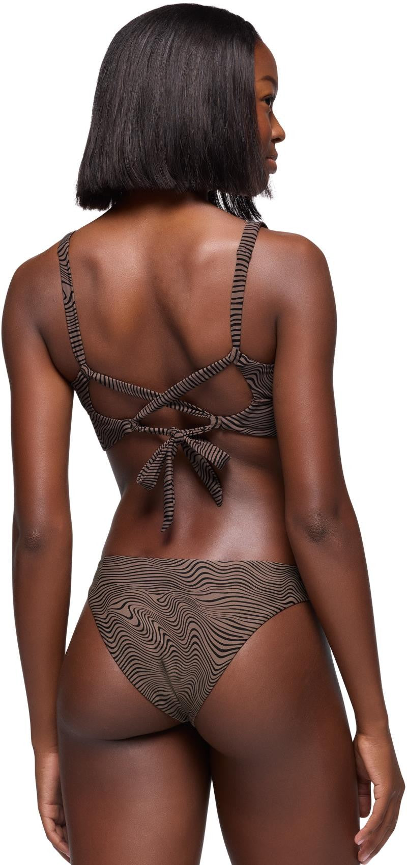 Mallorca Top - Womens - black wavee 1