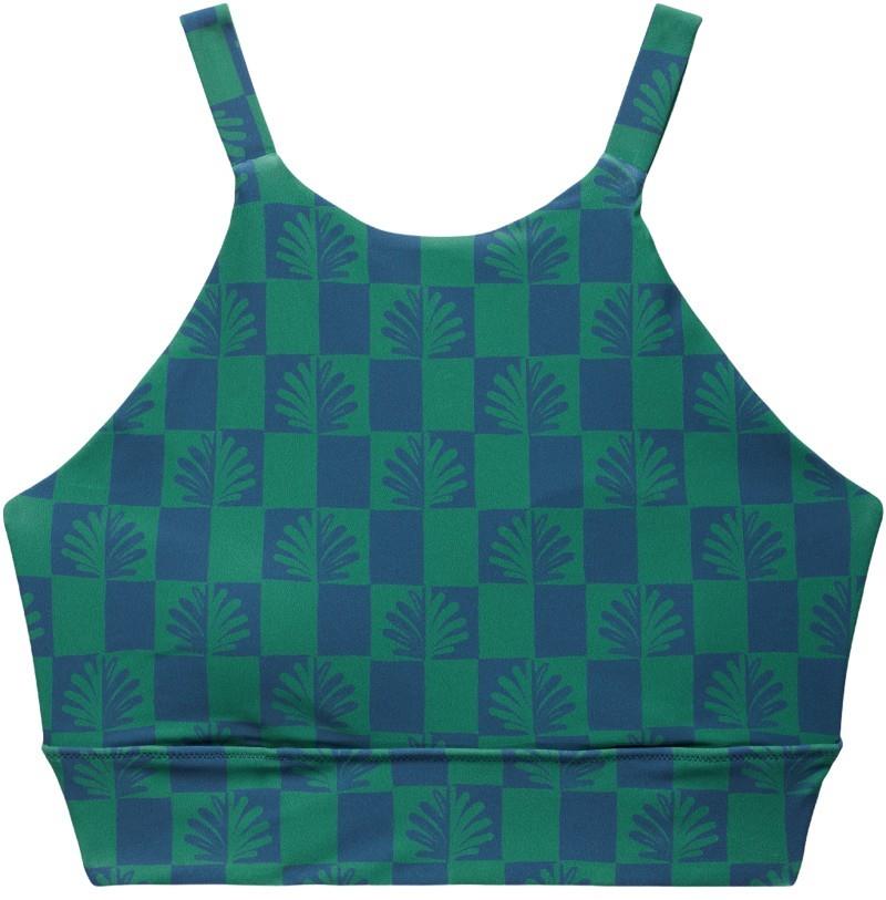 Marine Street Top - Womens - bluff blue checker 1