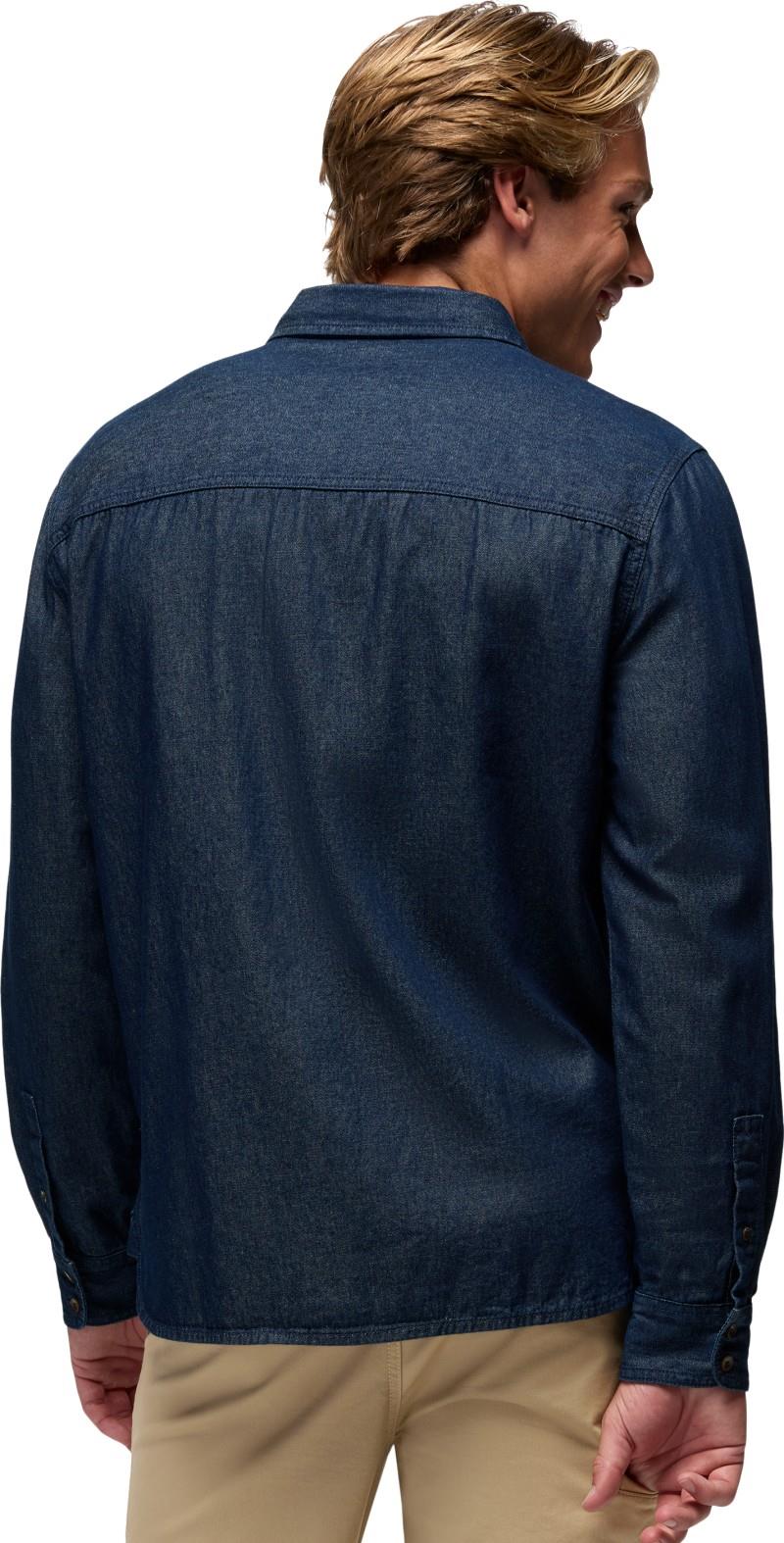 Meares LS Shirt - Mens - dark wash 1
