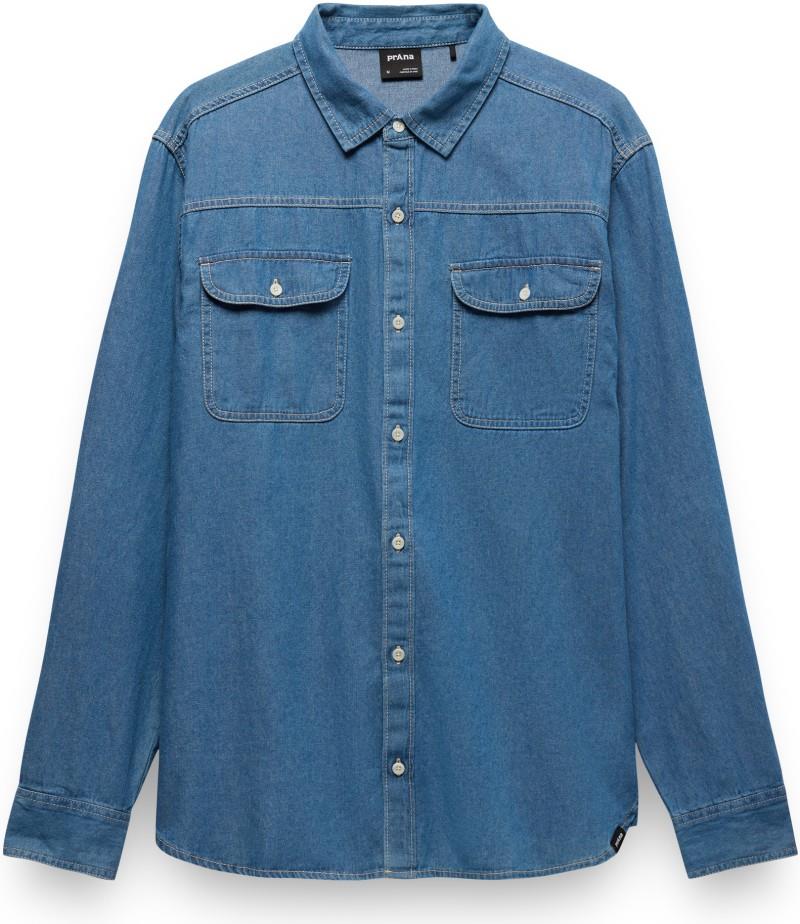 Meares LS Shirt - Mens - medium wash 1