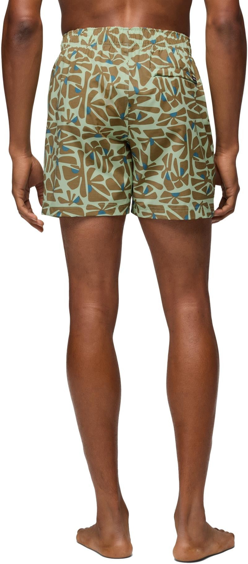 Metric E-Waist Shorts, 8" Inseam - Mens - bio mint retro bloom 1
