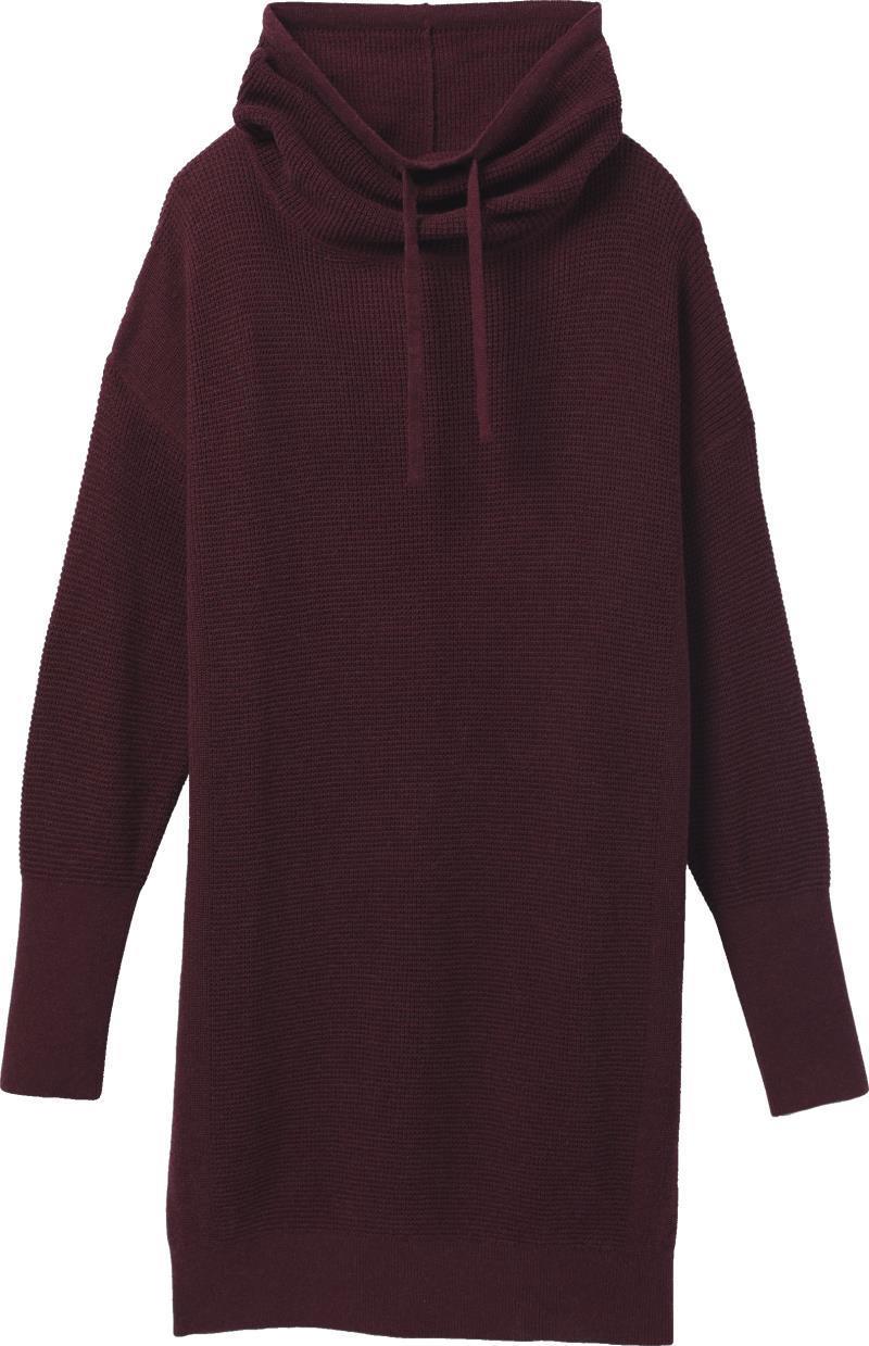 Milani Dress - Maroon Heather 1