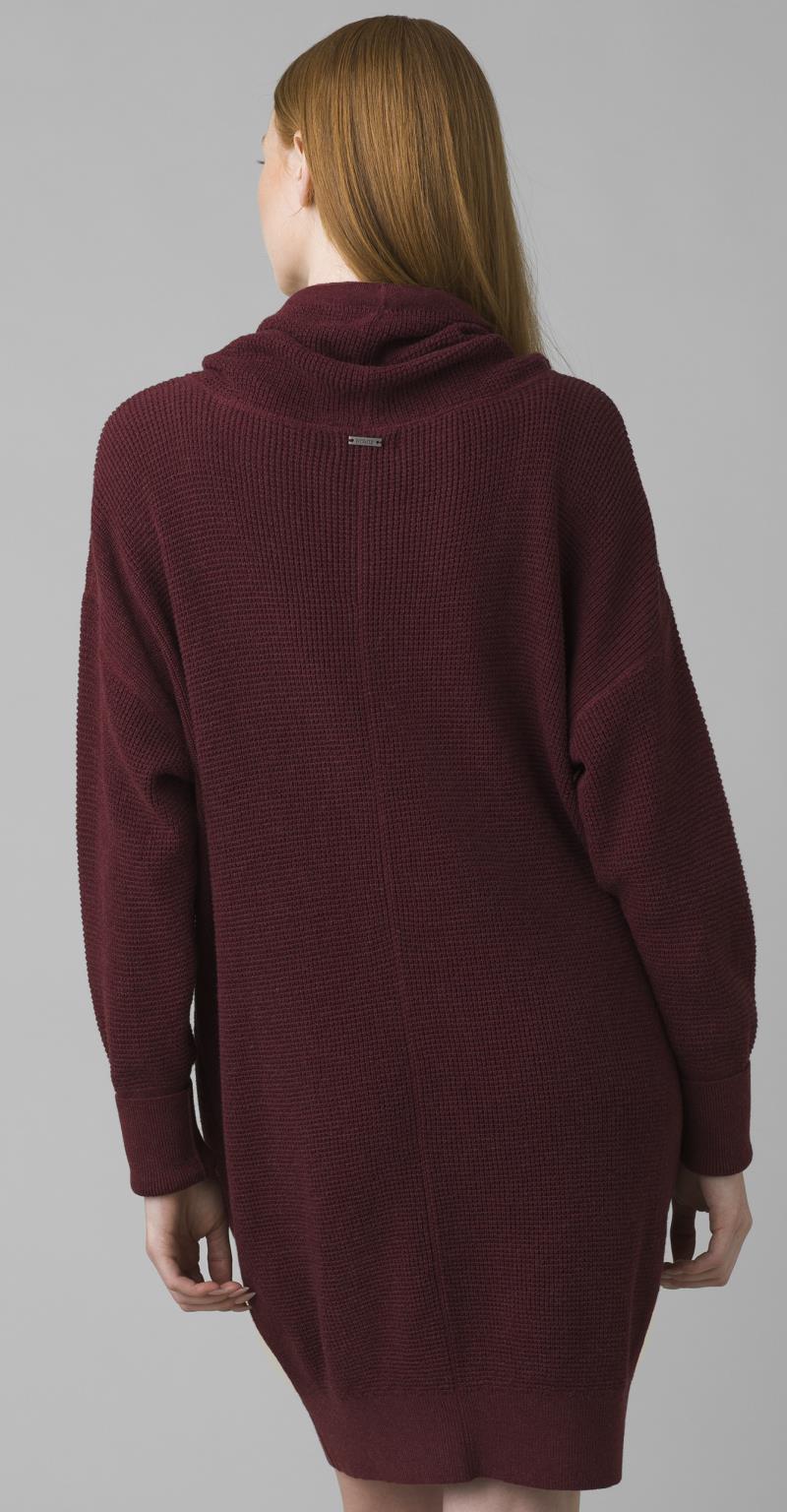 Milani Dress - Maroon Heather 3
