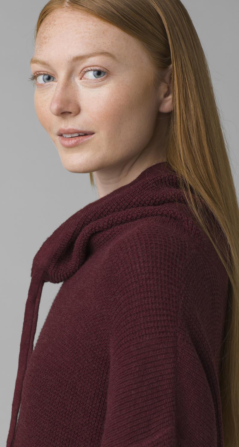 Milani Dress - Maroon Heather 4