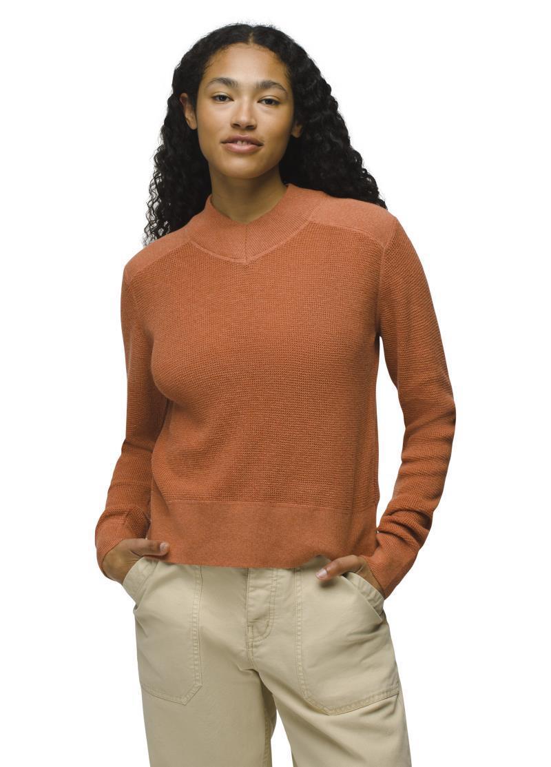 Milani V-Neck - Womens - Terracotta 2