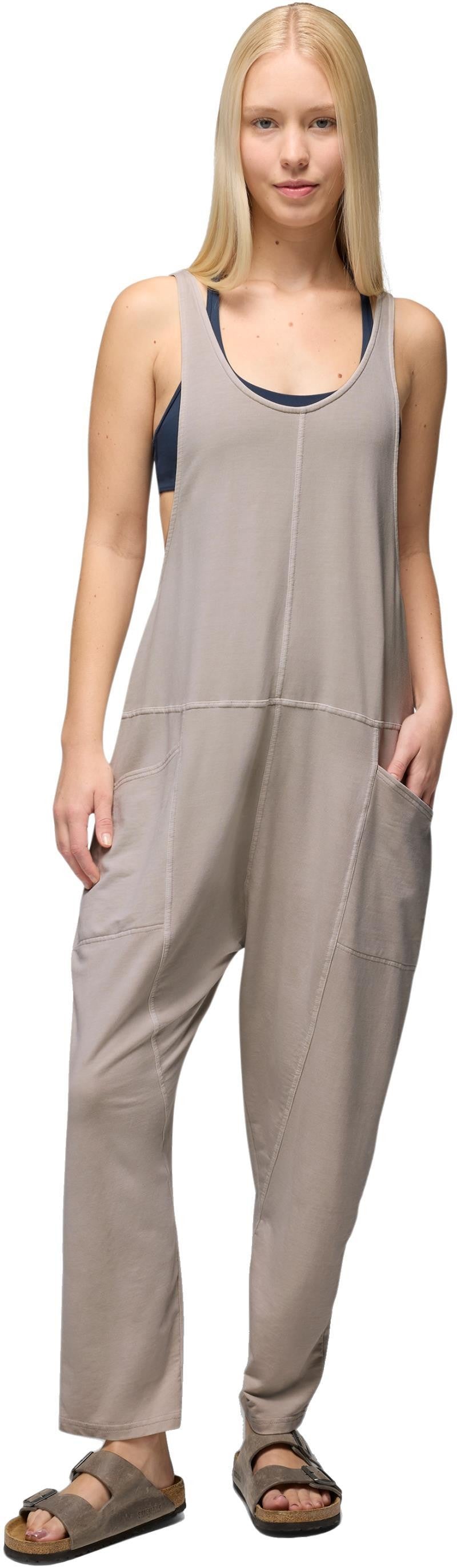 Mindful Movement Jumpsuit - Womens - almond 1