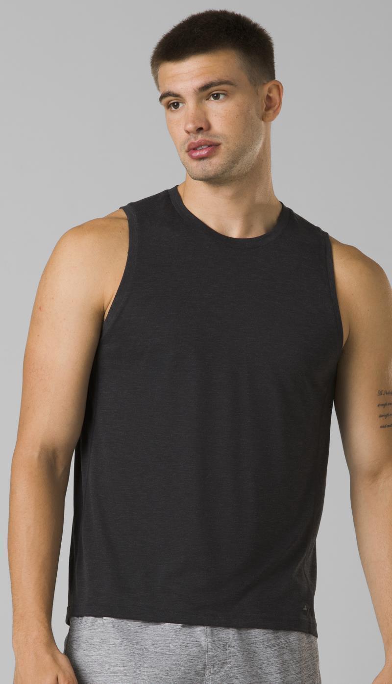 Mission Trails Tank - Mens - Black Heather 2