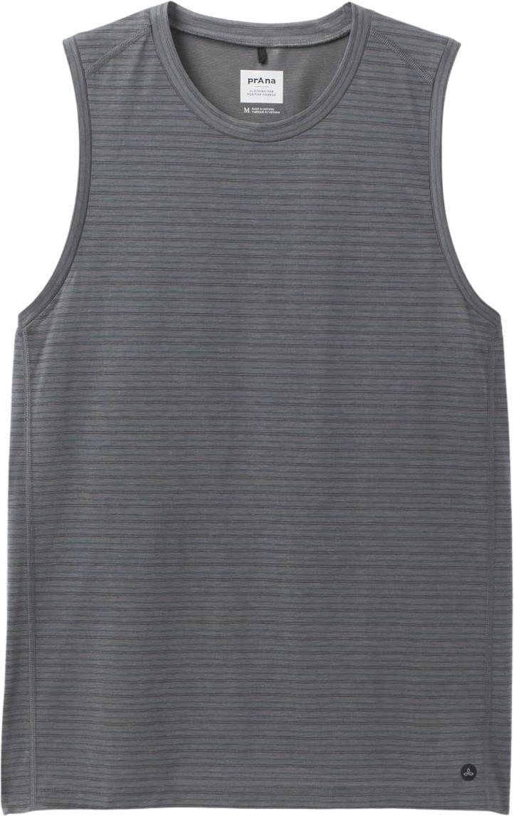 Mission Trails Tank - Mens - Grey Micro Stripe 1