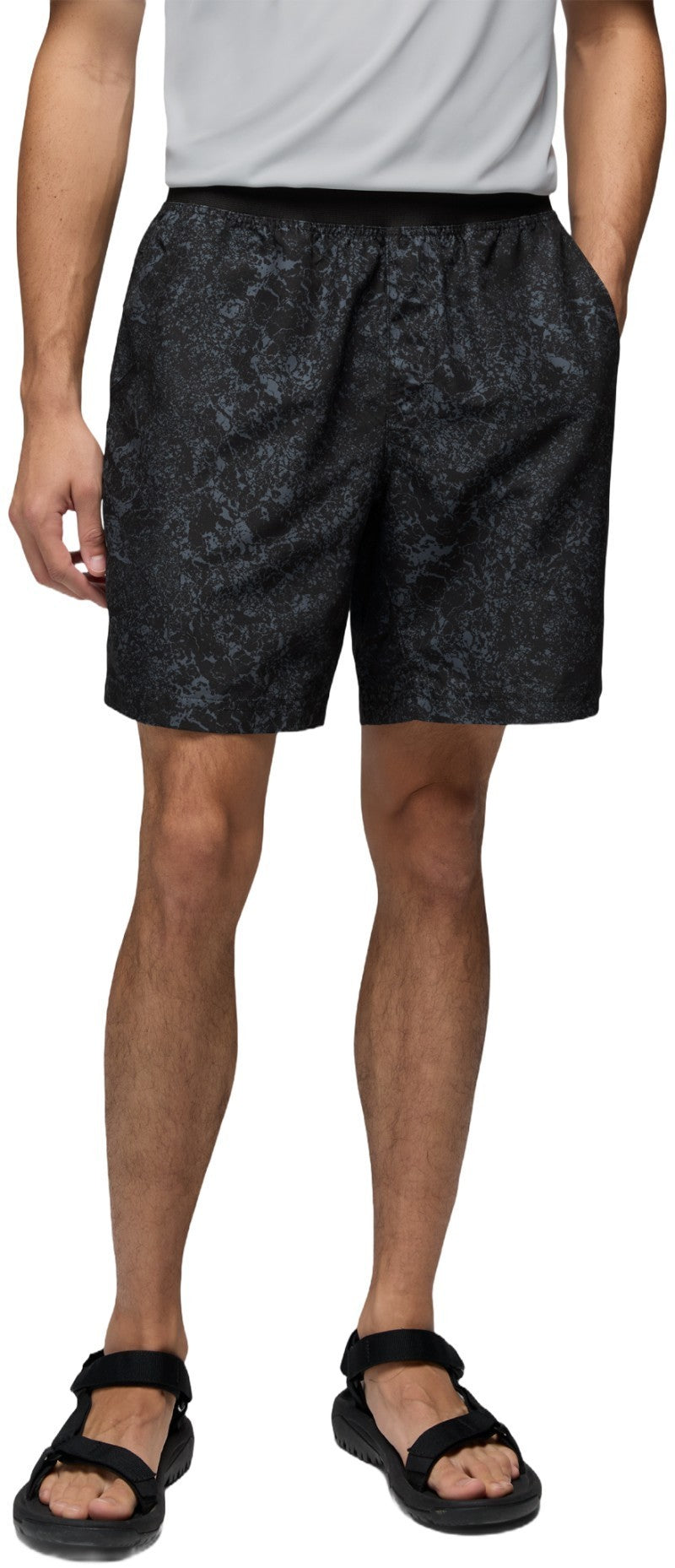 Mojo Shorts, 10" Inseam - Mens - grey blue sea spray 1