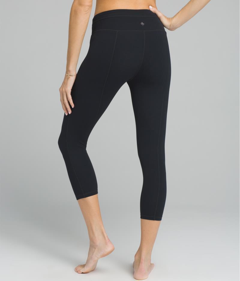 Momento Capris, 20" Inseam - Womens - black 1